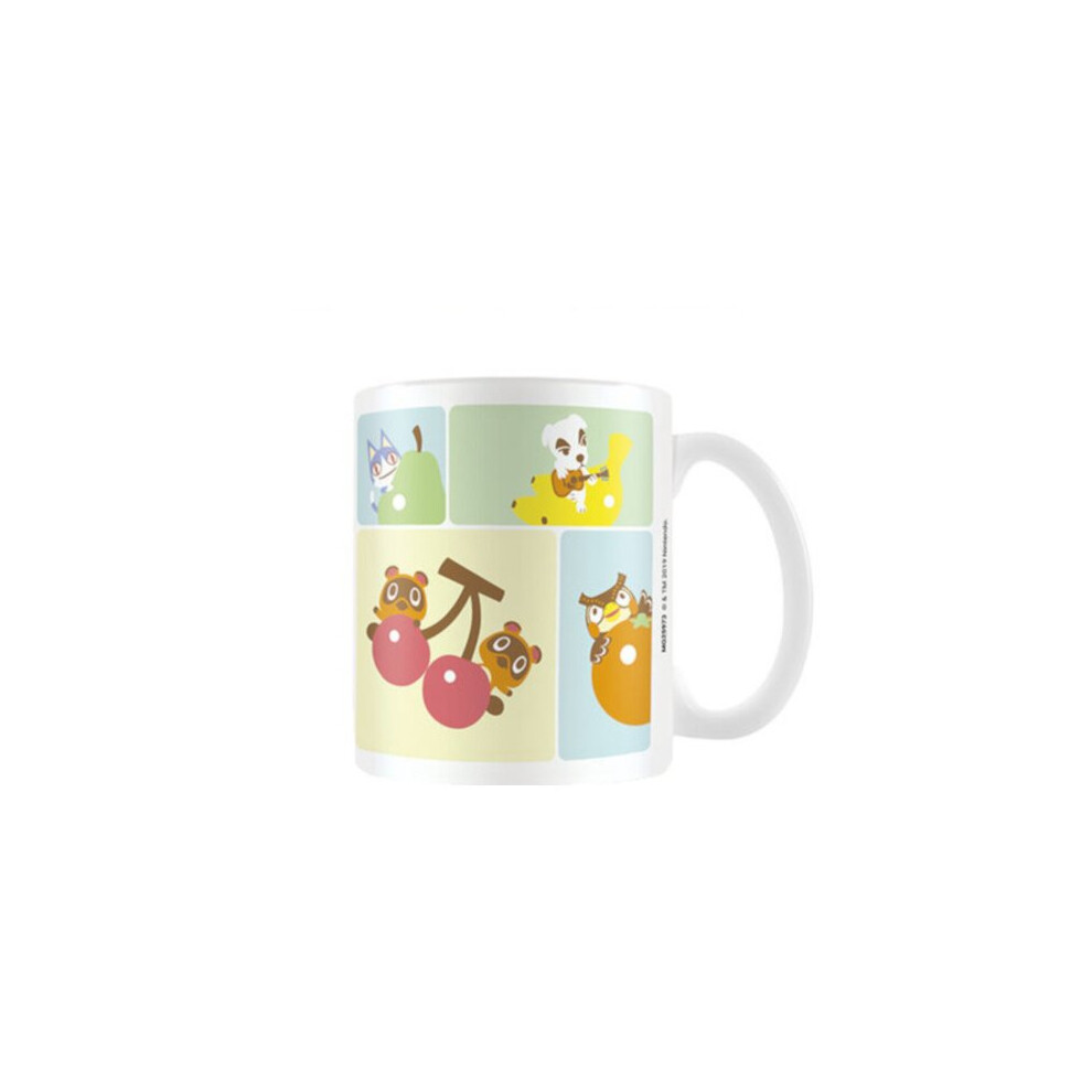 mug Animal Crossing characters 325 ml ceramic white