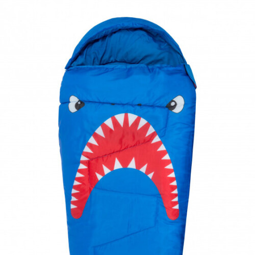 Highlander sleeping bag Creature Shark170 cm junior polyester blue 2