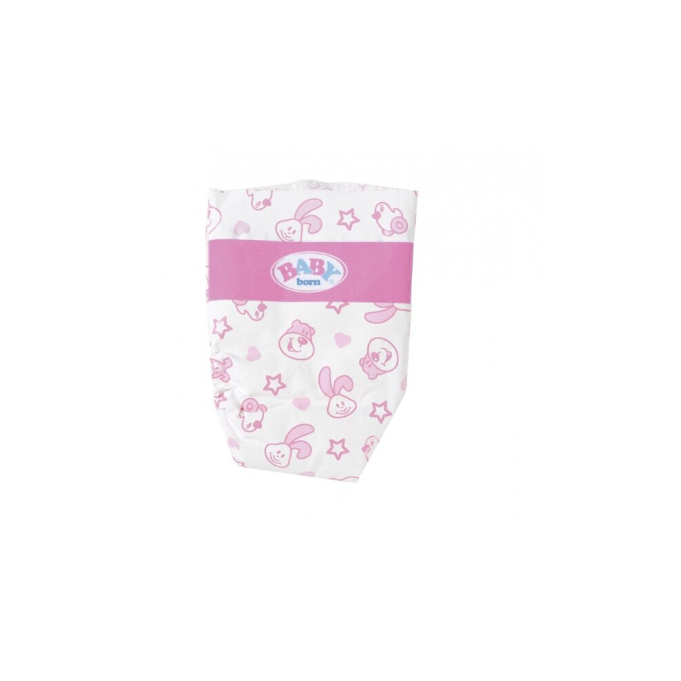 doll diapers 5 pieces for doll up to 43 cm