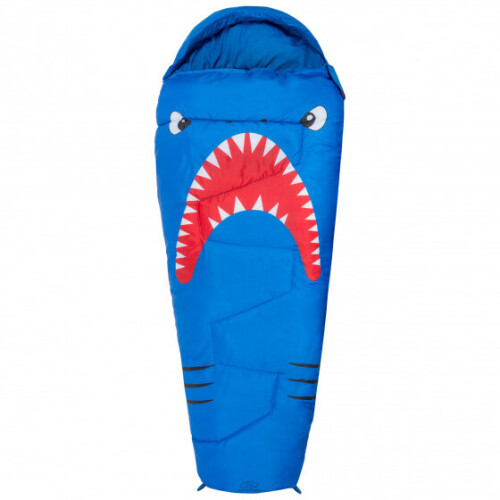 Highlander sleeping bag Creature Shark170 cm junior polyester blue