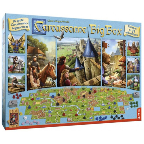 board game Carcassonne Big Box 3