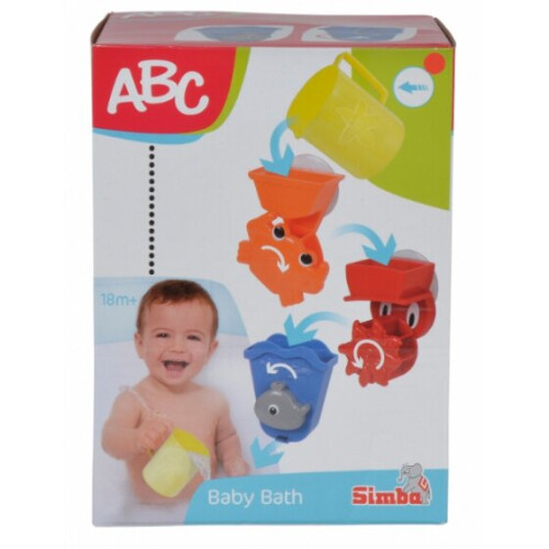 Simba bathing toys ABC water funnels junior 4-piece 1