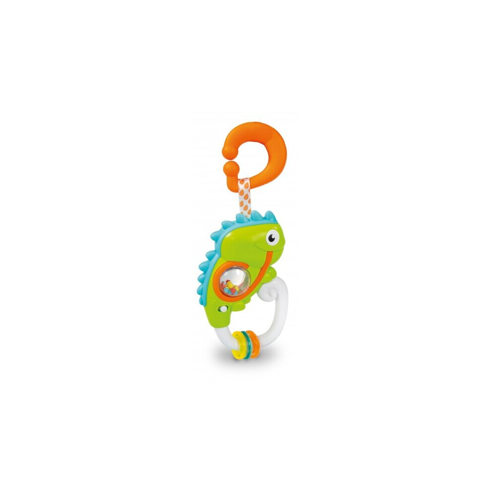 Clementoni Rattle Chameleon 22 Cm Green