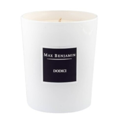 scented candle Dodici 7,5 cm porcelain black