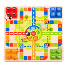 2-in-1 board game ludo / snakes & ladders