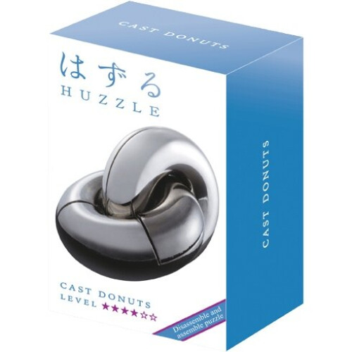 brain teaser Cast Donuts silver 2