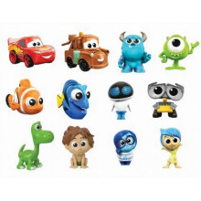 Mattel Disney Movie Characters Mini Figure Blind Bag Party Filler Cake Topper