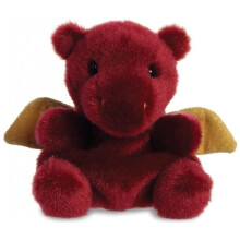 soft toy Palm Pals dragon junior 13 cm plush bordeaux - Plush Soft Toy