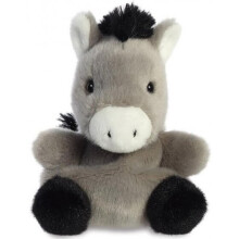 Soft Toy Palm Pals Donkey Junior 13 Cm Plush Grey - Plush Soft Toy