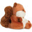 Aurora World cuddly squirrel Palm Pals13 cm plush brown/white - Plush Soft Toy 3