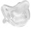 pacifier Physio Soft baby silicone transparent 1