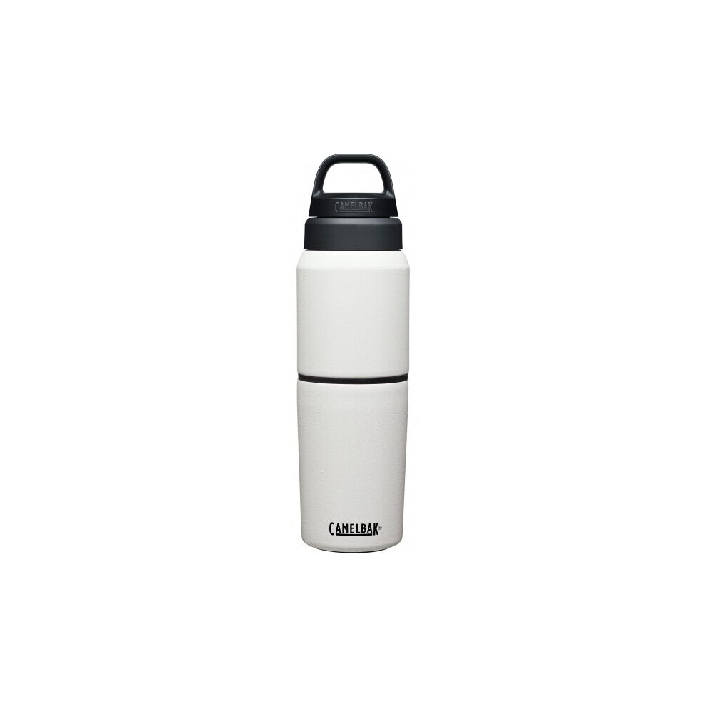 Camelbak MultiBev SST Vacuum Stainless 500ml Bottle & Cup - White