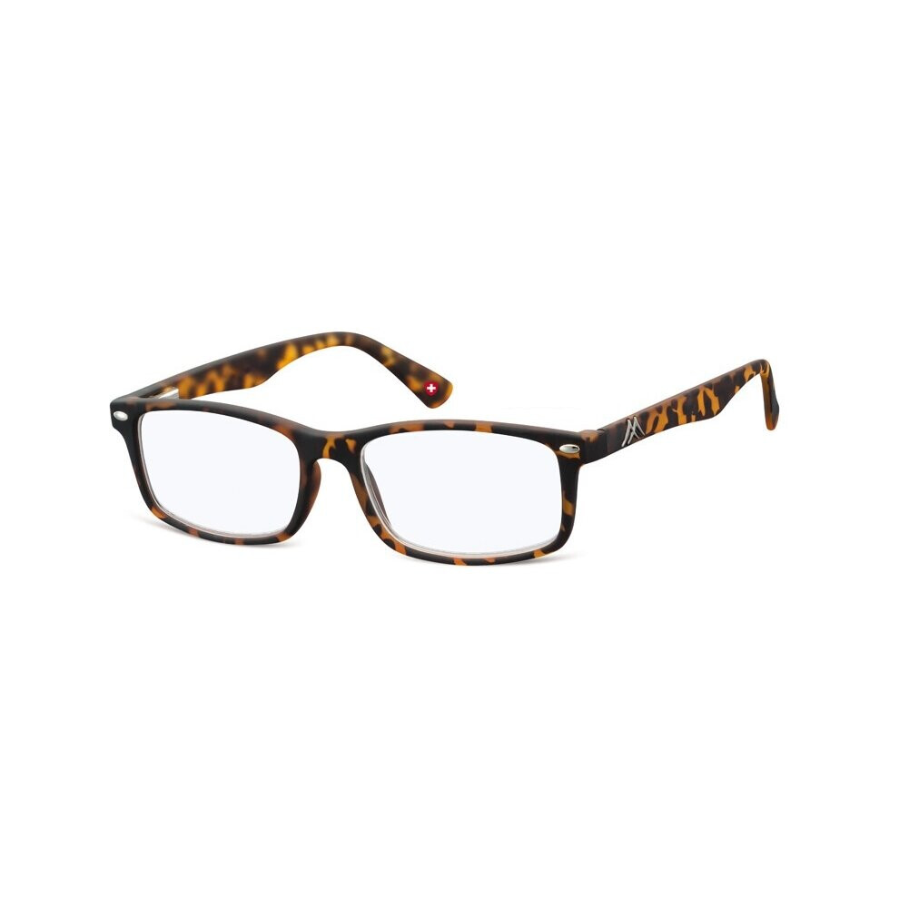 Montana Blue/Light/Brown Reading Glasses Filter Strength +2.50 (Blfbox83a)