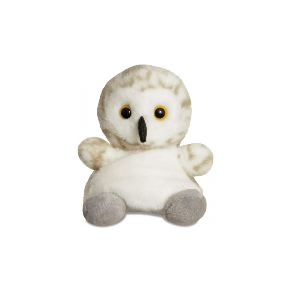 Aurora World Cuddly Snowy Owl Palm Pals13 Cm Plush Cream/White - Plush Soft Toy