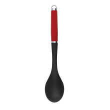KitchenAid Basting Spoon, Heat Resistant Non-Stick Cooking Utensil Empire Red