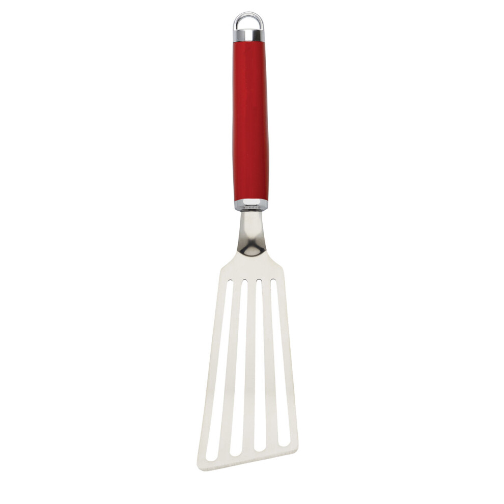 KitchenAid Flex Turner, Stainless Steel Slotted Fish Slice  Empire Red