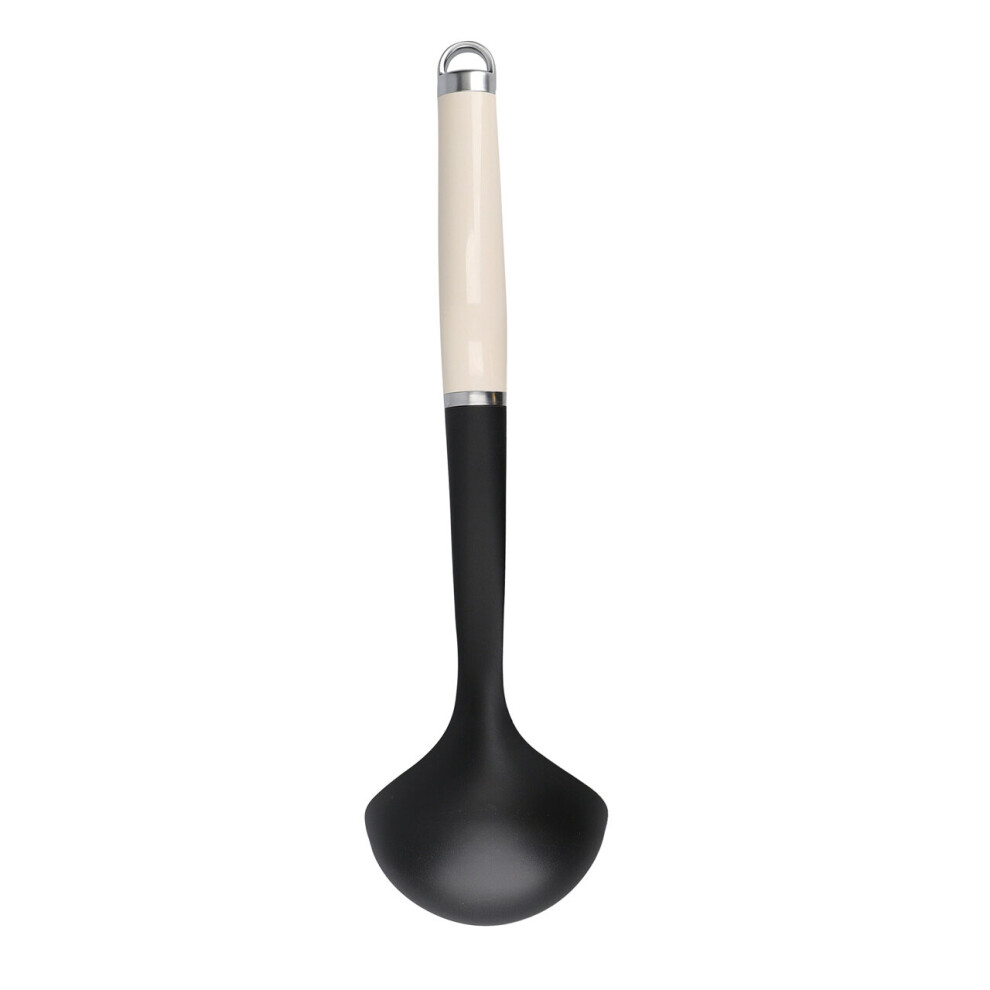KitchenAid Ladle, Heat Resistant Non-Stick Cooking Utensil  Almond Cream
