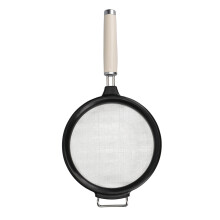 KitchenAid Strainer, Stainless Steel Mesh Sieve Almond Cream