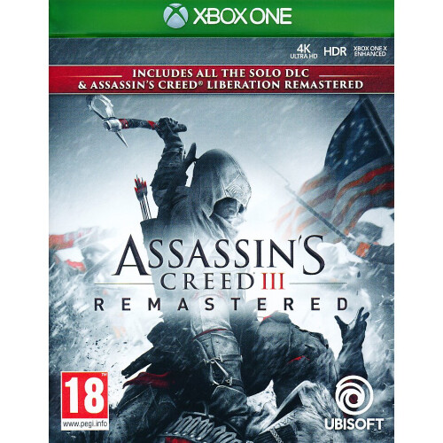 Assassins Creed III Remastered Xbox One Game
