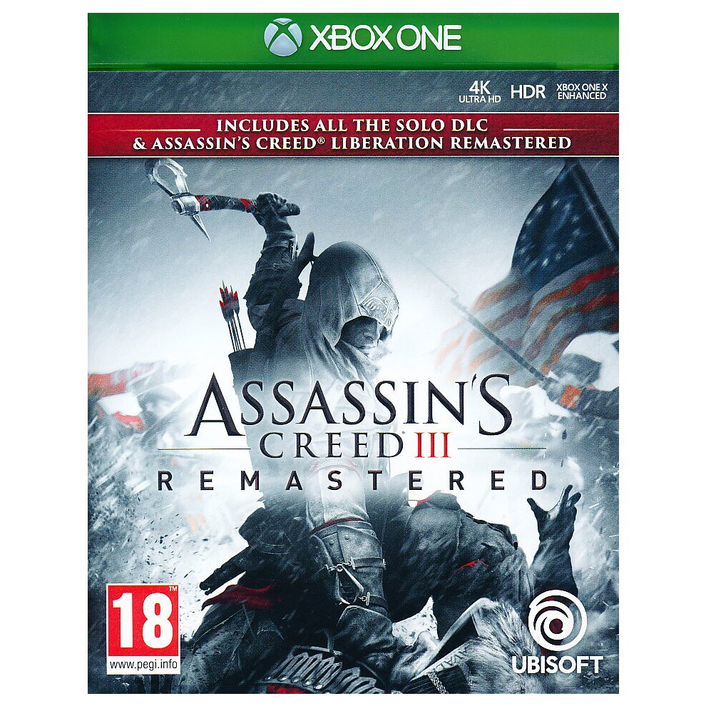 Assassins Creed Iii Remastered Xbox One Game 3307216111894