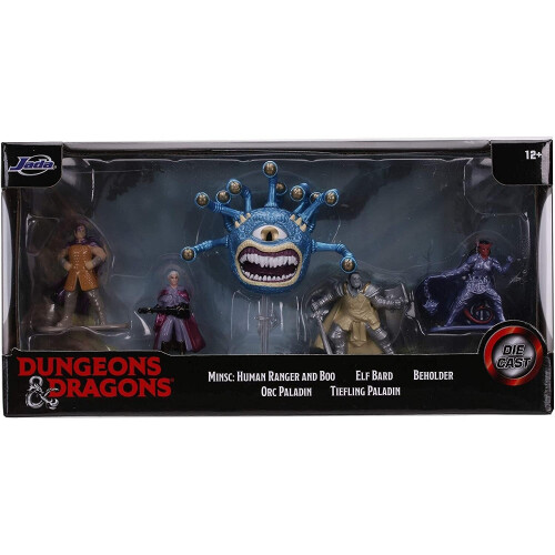 Jada Dungeons & Dragons Nano MetalFigs Medium 5-Pack #1 by Jada