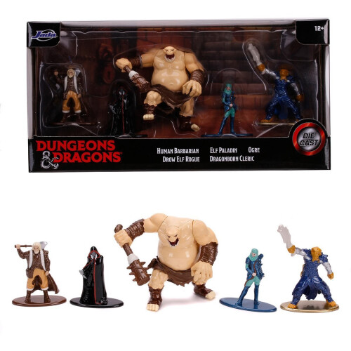 Jada Dungeons & Dragons Nano MetalFigs Medium 5-Pack #2 by Jada