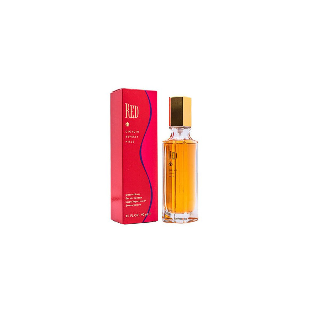 Red by Giorgio Beverly Hills 3.0 oz Perfume for Women