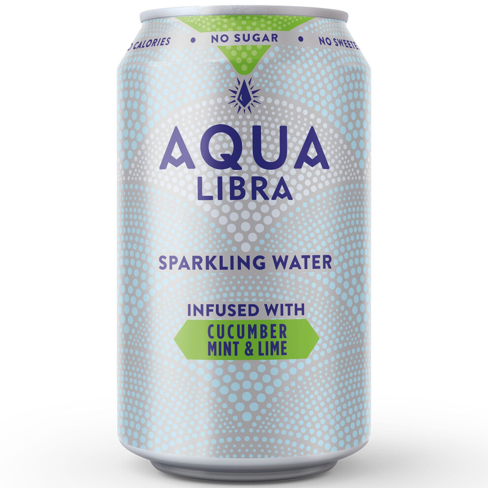 Aqua Libra Cucumber, Mint & Lime - 24x330ml