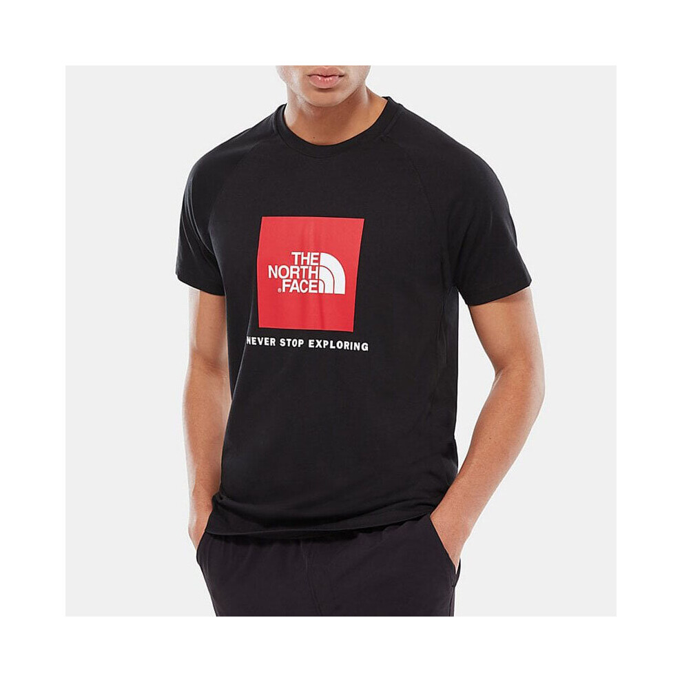 (S) North Face TNF Redbox T Shirt Short Sleeve Black