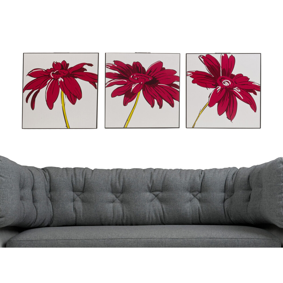 Art Picture Photo Multi Panel Floral Poster Print Wall Canvas Effect