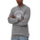 Vans (S, Cement) Vans Mens Athletic Crew Neck Cotton Casual Pullover Sweatshirt 1