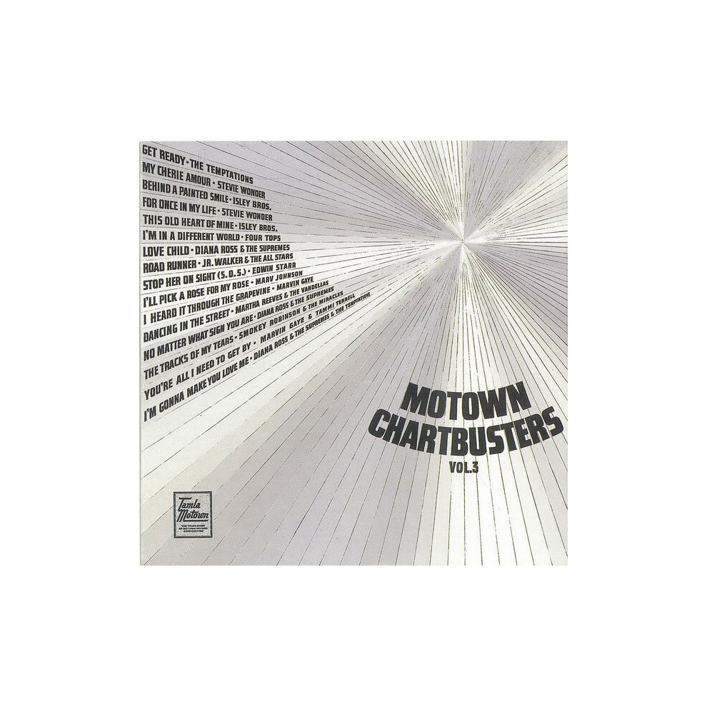 Motown Chartbusters Vol. - Various - Cd Size 3