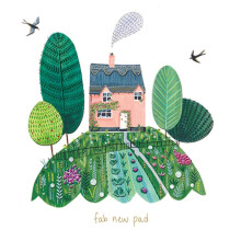 Fab New Pad New Home Greeting Card By The Curious Inksmith Greetings Cards