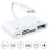 4 in1 Multifunction To TF SD Card Reader Camera USB OTG Adapter For iPhone iPad 5