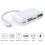 4 in1 Multifunction To TF SD Card Reader Camera USB OTG Adapter For iPhone iPad 3