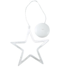 (star shape) LED Light Ornament Suction Cup Wall Window Hanging