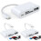 4 in1 Multifunction To TF SD Card Reader Camera USB OTG Adapter For iPhone iPad 8