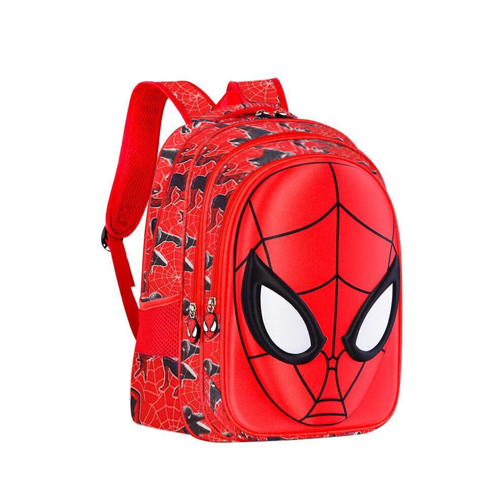 (Red, L) Spiderman Home Coming Backpack Kids Schoolbag Bag-image-OPC-P7X8MVK-NEW