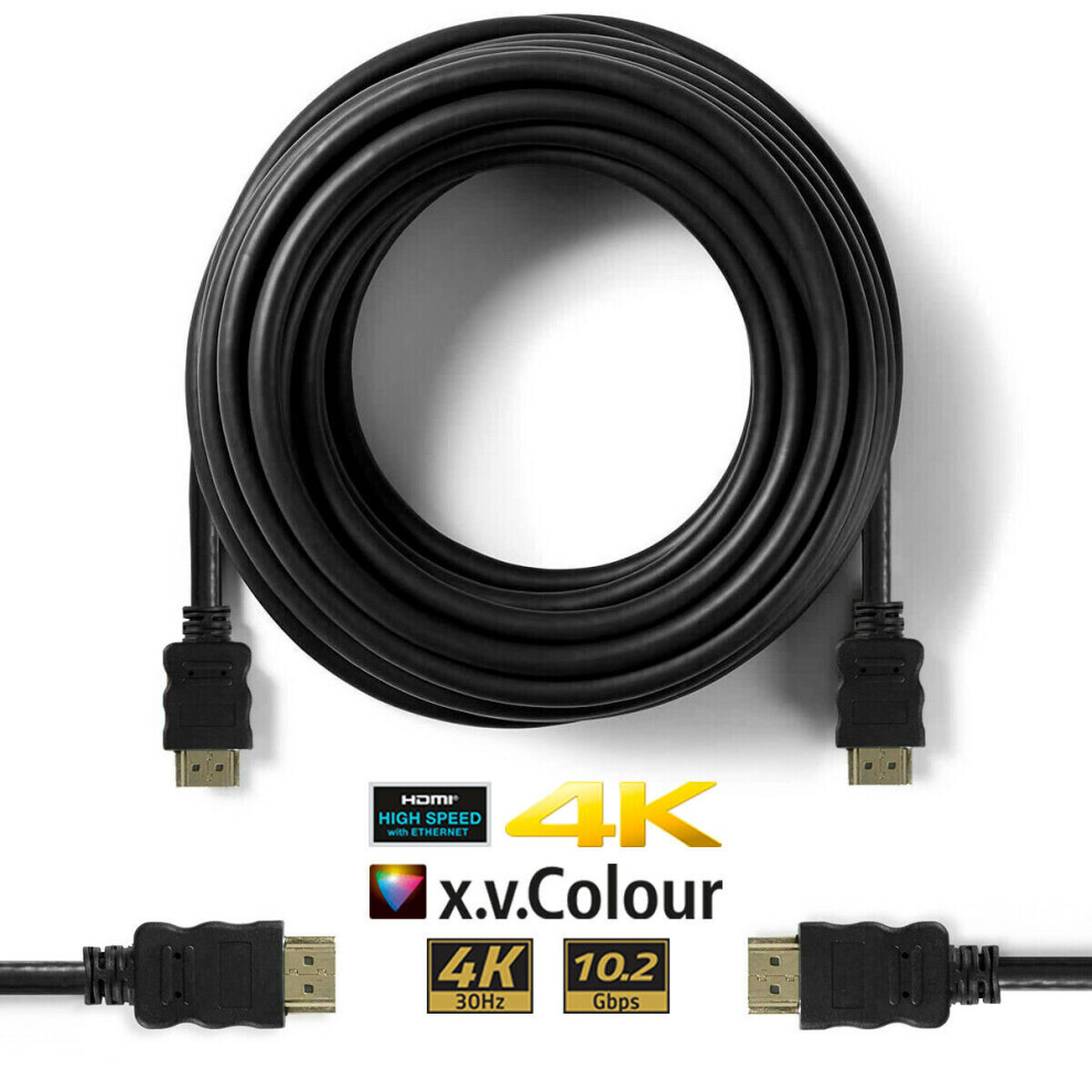 (2M) Hdmi Cable V2.0 High Speed 4K 1M 2M 3M 5M 10M 5056321989772