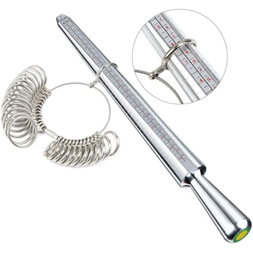UK Ring Sizer Kit | Ring Mandrel & Finger Gauge