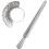 UK Ring Sizer Kit | Ring Mandrel & Finger Gauge 5
