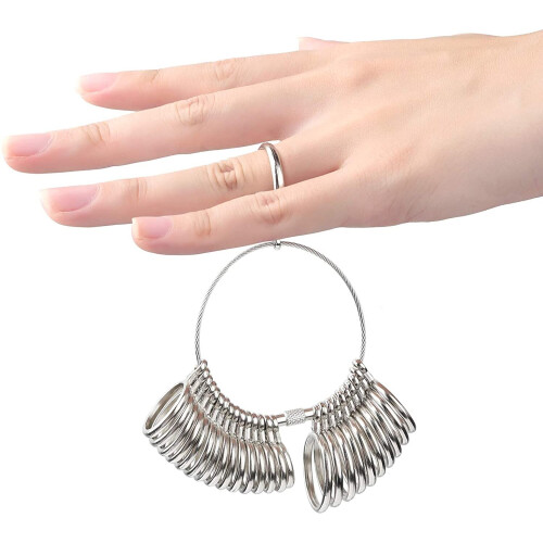 UK Ring Sizer Kit | Ring Mandrel & Finger Gauge 1