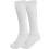 (White (Plain), 9-12) Girls Knee School Sock Plain Satin Bow Sock 3 Pack 1