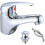 Single Lever Basin Mixer with Pop Up Click Bath Kitchen Tap Chrome 1