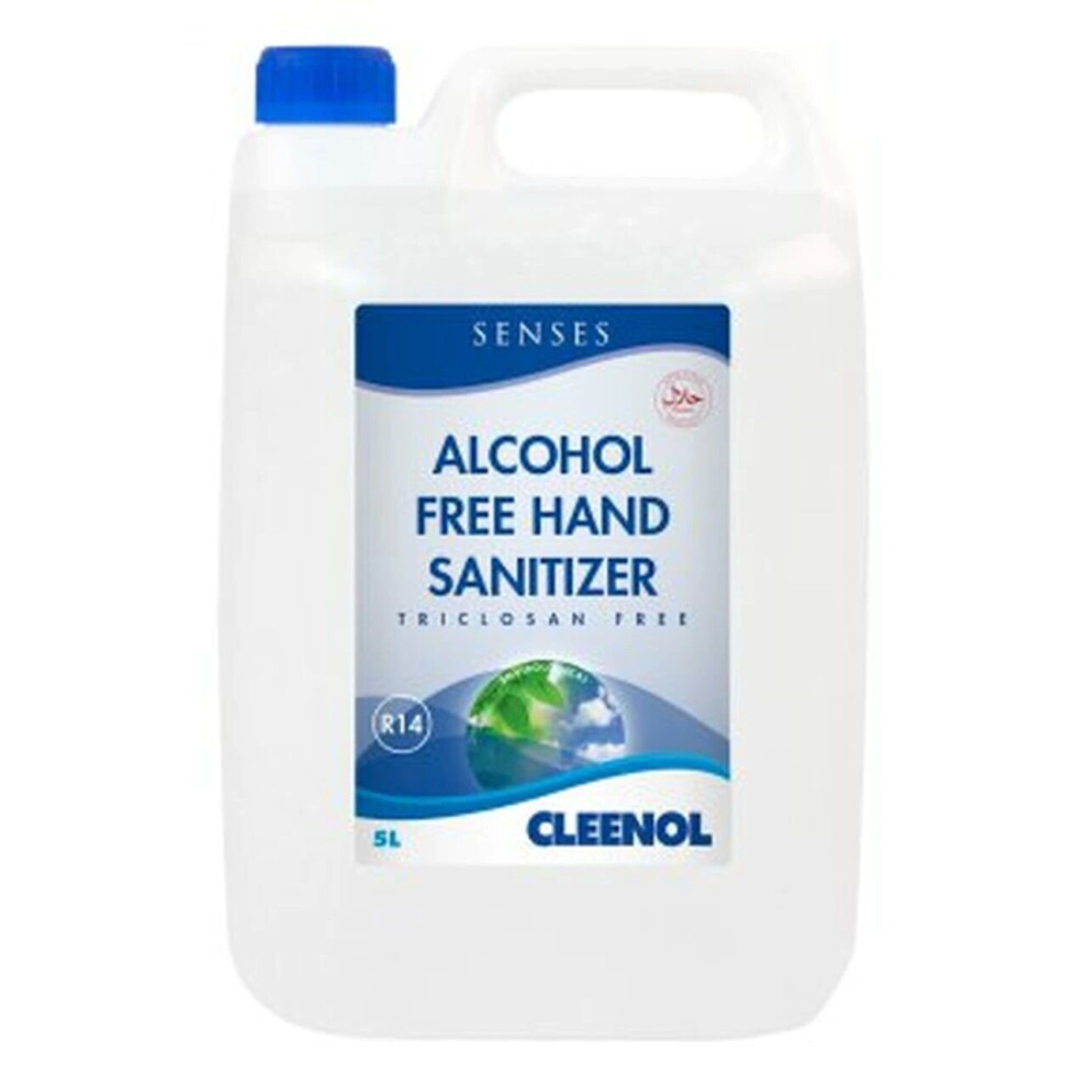 Jansan Cleenol Senses Alcohol Free Hand Sanitizer ~ 2 X 5 Litre