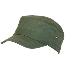 (Khaki) Unisex Military Army Style Cap Cotton Cadet Combat Hat