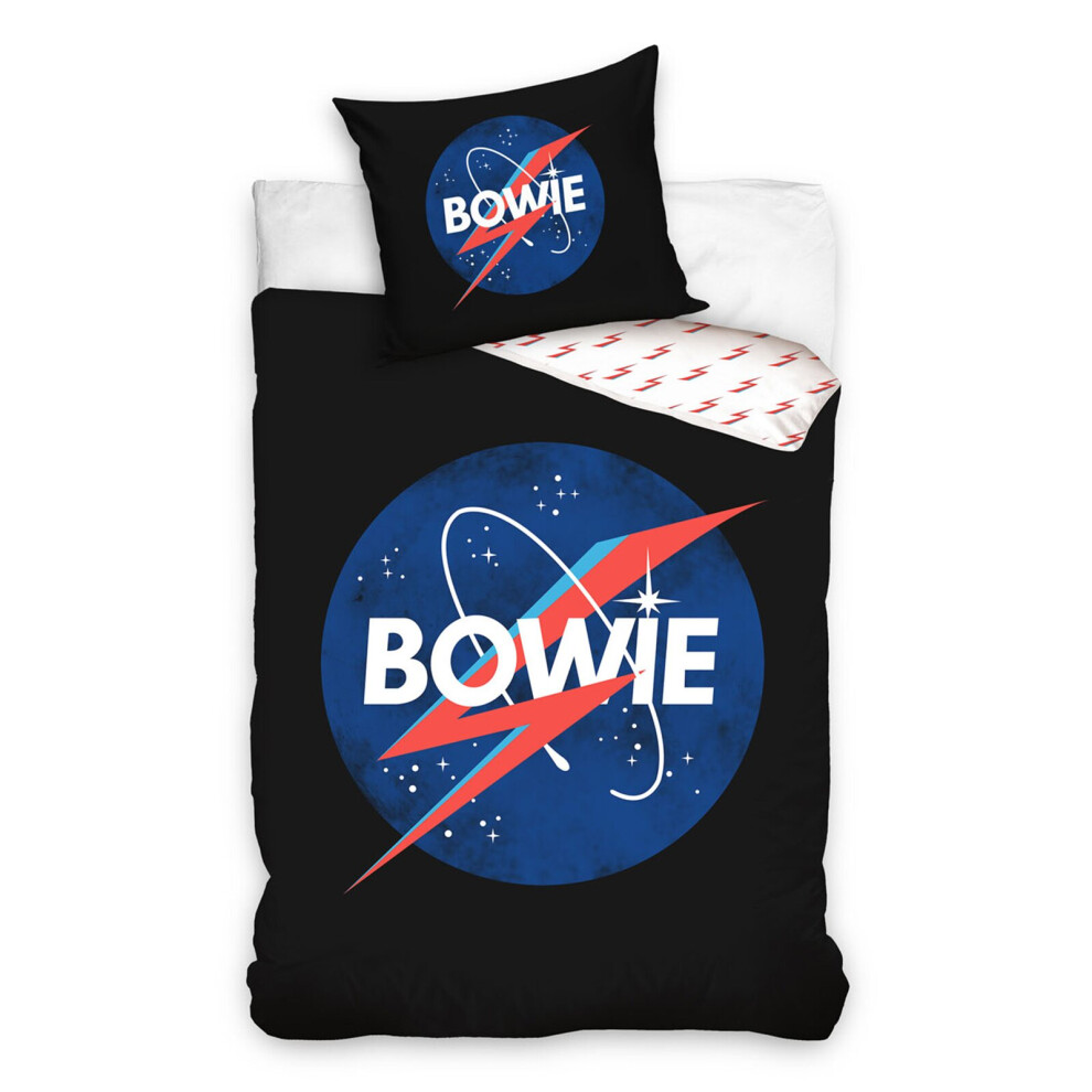 Music & Bands David Bowie Single Cotton Duvet Cover - European Size