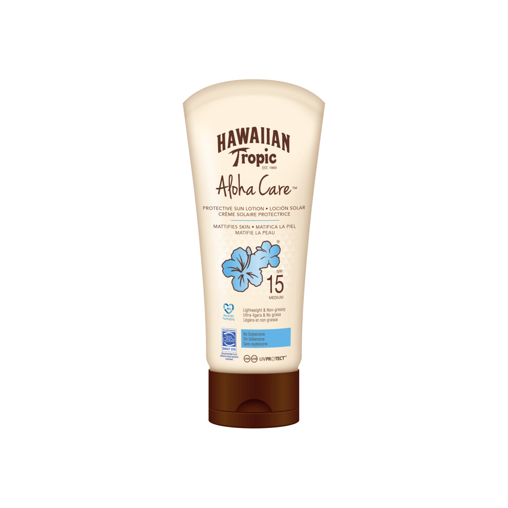 Hawaiian Tropic Aloha Care Protective Lotion SPF15 180ml