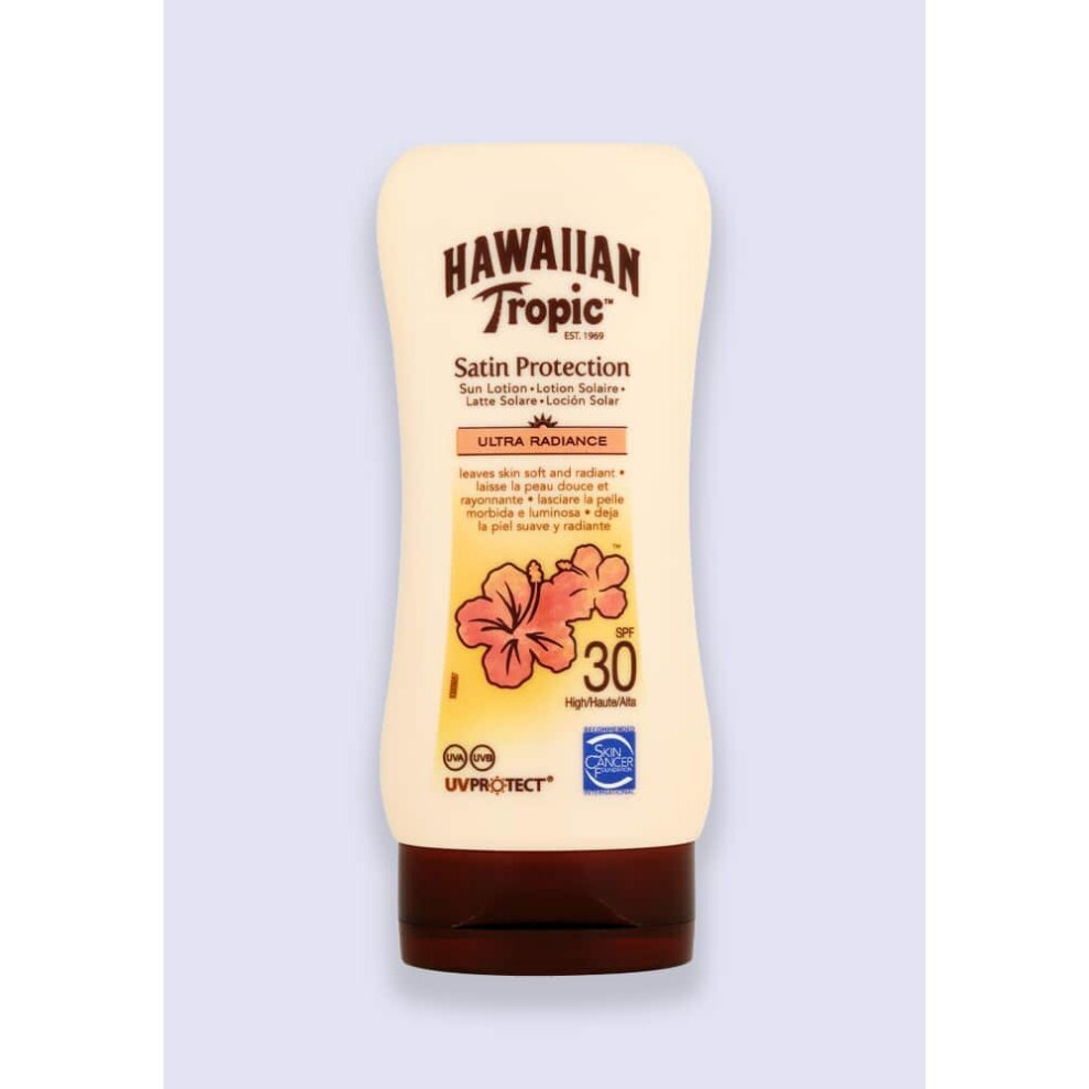 Hawaiian Tropic Satin Protection Ultra Radiance Sun Lotion Spf 30 180Ml