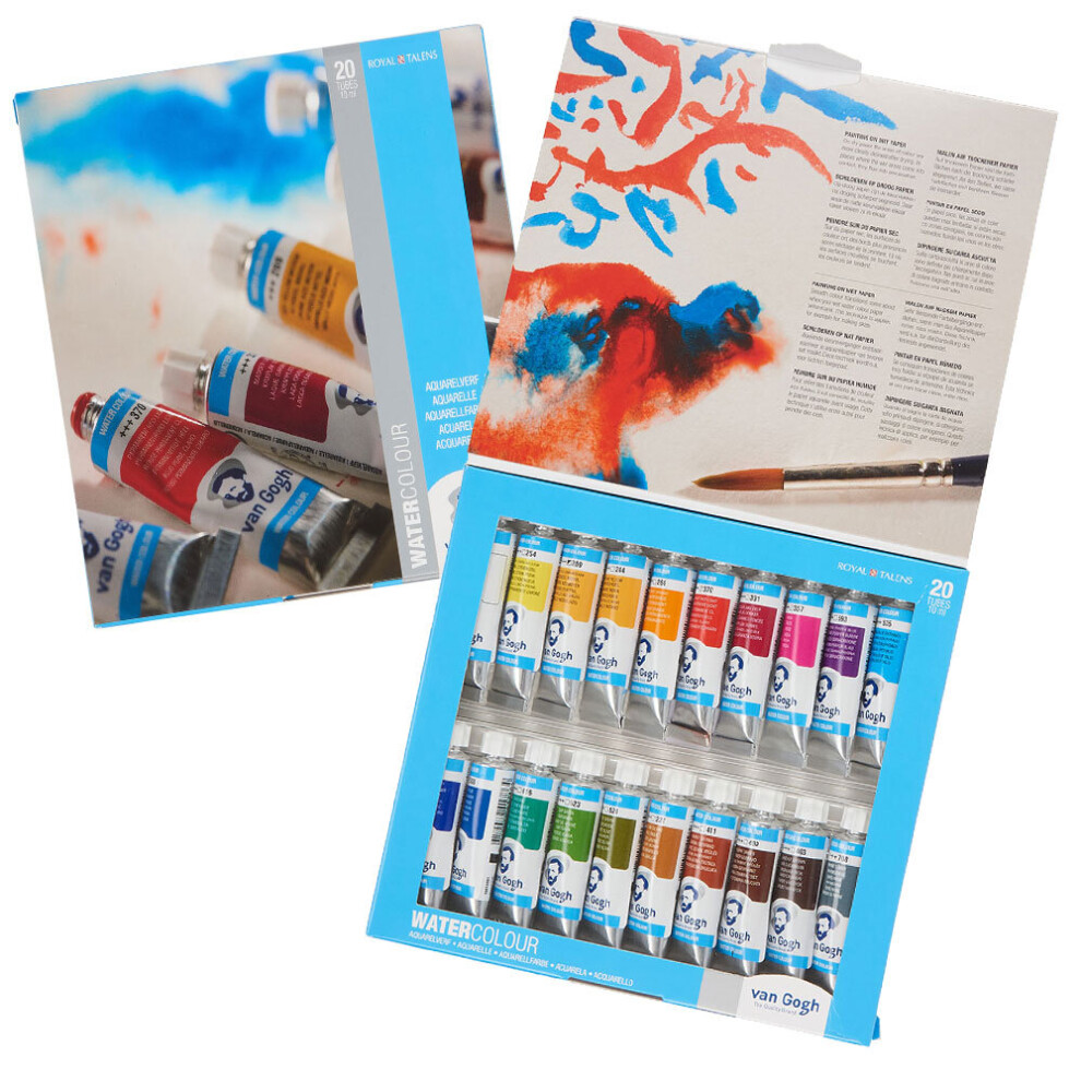 Royal Talens Van Gogh Watercolour Set 20 x 10ml